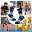 Welwoos Stoppersocken Kinder Baby Jungen Antirutschsocken Kinder Anti Rutsch Rutschfeste Lustige Geschenk Baumwolle Socken Kinder Jungen 12 Paare(Autos,22-24)