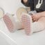 FedMois 5er Pack Baby Kleinkinder ABS rutschfeste Socken Sneaker Socken Tiermotive Baumwolle, Mehrfarbig, 3-5 Jahre