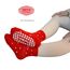 FedMois 5er Pack Baby Kleinkinder ABS rutschfeste Socken Sneaker Socken Tiermotive Baumwolle, Weihnachten, 1-3 Jahre