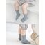 FedMois 5er Pack Baby Kleinkinder ABS rutschfeste Socken Sneaker Socken Tiermotive Baumwolle, Mehrfarbig, 3-5 Jahre