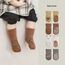 FedMois 5er Pack Baby Kleinkinder ABS rutschfeste Socken Sneaker Socken Tiermotive Baumwolle, Fuchs, 3-5 Jahre