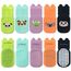 FedMois 5er Pack Baby Kleinkinder ABS rutschfeste Socken Sneaker Socken Tiermotive Baumwolle, Panda, 5-7 Jahre