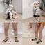 FedMois 5er Pack Baby Kleinkinder ABS rutschfeste Socken Sneaker Socken Tiermotive Baumwolle, Pinguin, 1-3 Jahre