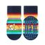 FedMois 5er Pack Baby Kleinkinder ABS rutschfeste Socken Sneaker Socken Tiermotive Baumwolle, Tiere, 0-1 Jahr