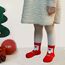 FedMois 5er Pack Baby Kleinkinder ABS rutschfeste Socken Sneaker Socken Tiermotive Baumwolle, Weihnachten, 3-5 Jahre