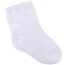 Duufin 18 Paar Kinder Socken Baby Socken Kleinkindsocken Baumwolle Söckchen Jungen Socken, Weiß, 4-6 Jahre
