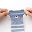 FedMois 5er Pack Baby Kleinkinder ABS rutschfeste Socken Sneaker Socken Tiermotive Baumwolle, Zebra, 0-1 Jahr