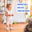 GRPSKCOS Antirutschsocken Kinder Stoppersocken Kinder 12 Paar Rutschfeste Socken ABS Socken für Jungen Mädchen（#3 Giraffen 1-3 Jahre）