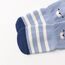 FedMois 5er Pack Baby Kleinkinder ABS rutschfeste Socken Sneaker Socken Tiermotive Baumwolle, Zebra, 0-1 Jahr