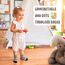 GRPSKCOS Antirutschsocken Kinder Stoppersocken Kinder 12 Paar Rutschfeste Socken ABS Socken für Jungen Mädchen（#2 Dinosaurier 1-3 Jahre）