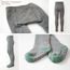 Petinard Label Krabbelstrumpfhose 2er-Pack ABS Sohle für Unisex, Jungs und Mädchen, Strumpfhose mit Anti Rutsch Noppen,krabbelstrumpfhose