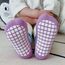 FedMois 5er Pack Baby Kleinkinder ABS rutschfeste Socken Sneaker Socken Tiermotive Baumwolle, Panda, 5-7 Jahre
