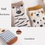 Exemaba Baby Socken Anti Rutsch Dicke - 5 Paar Winter Warme Kleinkinder Rutschsocken Krabbelsocken für Mädchen Jungen(B1,L/3-5 Jahre)