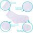 Duufin 18 Paar Kinder Socken Baby Socken Kleinkindsocken Baumwolle Söckchen Jungen Socken, Weiß, 1-2 Jahre