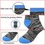 GENTABY Socken Jungen graue Kinder Babysocken - Baumwolle Bunte Sportsocken Neuartige Weiche Elastische - 10 paar für 1-3 Jahre Größe 23-26 27-30 31-34 Kleinkind Mädchen Schulsocken
