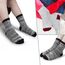 GENTABY Socken Jungen graue Kinder Babysocken - Baumwolle Bunte Sportsocken Neuartige Weiche Elastische - 10 paar für 5-7 Jahre Größe 23-26 27-30 31-34 Kleinkind Mädchen Schulsocken