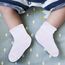 Duufin 18 Paar Kinder Socken Baby Socken Kleinkindsocken Baumwolle Söckchen Jungen Socken, Weiß, 4-6 Jahre