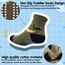 GRPSKCOS Antirutschsocken Kinder Stoppersocken Kinder 12 Paar Rutschfeste Socken ABS Socken für Jungen Mädchen（#1 Jurassisches Jahrhundert 5-7 Jahre）