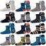 GRPSKCOS Antirutschsocken Kinder Stoppersocken Kinder 12 Paar Rutschfeste Socken ABS Socken für Jungen Mädchen（#1 Jurassisches Jahrhundert 5-7 Jahre）