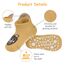 Vicloon rutschfeste Socken für Baby, 6 Paar Baby Socken Baumwolle, Kleinkind Socken Baby, kurz Kinder Anti Rutsch SockenKinder Anti Rutsch Socken for Babies Toddlers and Kids