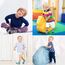 HYCLES Baby ABS Socken Kinder 12 Paar Stoppersocken Kinder Anti Rutsch Socken Kind Jungen Mädchen 23-26 27-30 Kleinkind Socken Baby Mystery Box für Jungen (12 Paar) für 5-7 Jahre