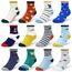 HYCLES Baby ABS Socken Kinder 12 Paar Stoppersocken Kinder Anti Rutsch Socken Kind Jungen Mädchen 23-26 27-30 Kleinkind Socken Baby 03 Tiger für 5-7 Jahre