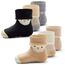 Aisyee 6 Paare Baby Wintersocken Dicke Baby Jungen Mädchen Warme abs Socken Baby Antirutsch Socken 0-12 Monate