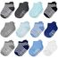HYCLES Baby ABS Socken Kinder 12 Paar Stoppersocken Kinder Anti Rutsch Socken Kind Jungen Mädchen 23-26 27-30 Kleinkind Socken Baby 07 Streifen für 5-7 Jahre