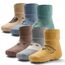 Aisyee Warme Wintersocken - Anti Rutsch Socken, Dicke Krabbelsocken, 6 Paare, 12-18 Monate