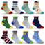 HYCLES Baby ABS Socken Kinder 12 Paar Stoppersocken Kinder Anti Rutsch Socken Kind Jungen Mädchen 23-26 27-30 Kleinkind Socken Baby 02 Tier für 6-12 Monate