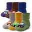 Aisyee 6 Paare Babysocken Jungen Baby Wintersocken abs socken Baby Dicke Antirutsch Socken Bagger 12-18 24 Monate