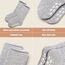 Aisyee Babysocken Warme Kleinkind Baby Jungen Dicke Wintersocken abs socken Einfarbig Socken Baby Antirutsch Socken 19-22 2-3 Jahre