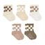 bistyle Bio-Baumwolle Stoppersocken Kleinkinder Baby ABS Antirutsch Socken Schachbrettmuster | Rutschsocken für Neugeborene Jungen Mädchen Tennissocken Sportsocken