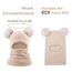 DRESHOW Kinder Wintermütze Warme Schal Schlupfmütze Strickmütze Kapuze Weiche Schalmütze mit Doppelt Bommel Pom Pom Beanie Mütze für Kleinkinder Jungen Mädchen 1-6 Jahre