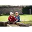 Engel Natur, Baby- und Kindermütze doppellagig, 70% Wolle (kbT), 30% Seide (1-2 Jahre, 86-92, Olive)