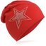 Miobo Slouch Beanie Mütze für Kinder und Erwachsene – Weiche Baumwolle – Strass-Stern-Design