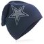 Miobo Slouch Beanie Mütze für Kinder und Erwachsene – Weiche Baumwolle – Strass-Stern-Design