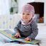 Aolso Kinder Beanie Mütze & Schal Schlauchschal Set, Loop Mütze, Baumwoll Schals, Winter Loop Schal für Junge und Mädchen, Baby Schals