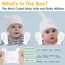 Baby Baumwollmützen und Fäustlinge – 100% Baumwolle, 2 Baby Mützen, Mützen und 2 Paar Kratzfäustlinge für Babys (6-12 Monate)