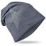 Miobo Slouch Beanie Mütze für Kinder und Erwachsene – Weiche Baumwolle – Strass-Stern-Design