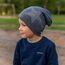 Miobo Slouch Beanie Mütze für Kinder und Erwachsene – Weiche Baumwolle – Strass-Stern-Design
