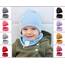 Bubalove Mützen und Schalset für Jungen, Mädchen, Baby, Größen 0mc bis 12 Jahre+ viele Farben, Frühlings-, Herbstsets, Baumwollmützen, handgenäht (46-52 cm, Hellrosa)