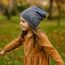 Miobo Slouch Beanie Mütze für Kinder und Erwachsene – Weiche Baumwolle – Strass-Stern-Design