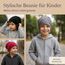 Miobo Slouch Beanie Mütze für Kinder und Erwachsene – Weiche Baumwolle – Strass-Stern-Design
