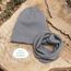 Ehrenkind® Kinder-Strickmütze | aus feinster Merino Schurwolle | Bordeaux | Made in Germany | Unisex | Mütze Kinder | Mütze Jungen und Mädchen | Beanie | Ideal im Herbst und Winter