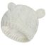 Yixda Neugeborene Baby Mütze und Handschuhe Set Kleinkind Winter Strickmütze Hüte (Weiß 1, 3-6 Monate)