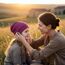 Wollhuhn Kinder Beanie – Zweilagige Longbeanie aus Jersey, wendbar & weich – innen grau – Handmade in Deutschland – ganzjährig (DE/NL/SE/PL, Numerisch, 48, 50, Lines Beere)