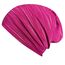 Wollhuhn Kinder Beanie – Zweilagige Longbeanie aus Jersey, wendbar & weich – innen grau – Handmade in Deutschland – ganzjährig (DE/NL/SE/PL, Numerisch, 48, 50, Lines Beere)