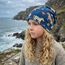 Wollhuhn Kinder Beanie – Zweilagige Longbeanie aus Jersey, wendbar & weich – innen grau – Handmade in Deutschland – ganzjährig (DE/NL/SE/PL, Numerisch, 48, 50, Pony/Pferde Blau)