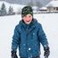 Wollhuhn Kinder Beanie – Zweilagige Longbeanie aus Jersey, wendbar & weich – innen grau – Handmade in Deutschland – ganzjährig (DE/NL/SE/PL, Numerisch, 48, 50, COOL Music schwarz/blau/grün)